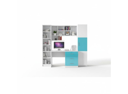 Armadio ad angolo Libreria Armadio Scaffale in legno per camera dei bambini camera per ragazzi Mobili