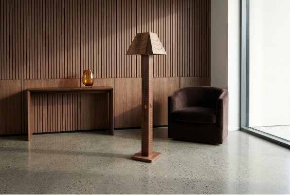 Lampada da terra di lusso in legno massiccio lampada da terra lampada lampade di lusso.