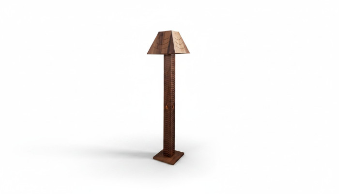Lampada da terra di lusso in legno massiccio lampada da terra lampada lampade di lusso.