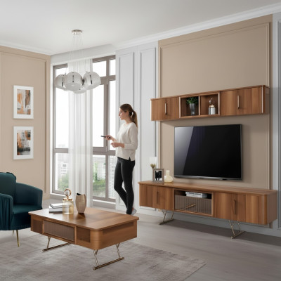 mobili da TV Tavolo TV Design Armadio TV Parete soggiorno Tavolo mobile TV Cabinet Lowboard