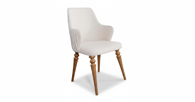 Sedia Sedie Design di lusso Poltrona in legno Imbottitura Nuovo Moderno Mobili da sala da pranzo Legno
