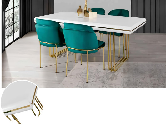 Sala da pranzo Soggiorno Ufficio Mobili Sedia Design senza braccioli Poltrona di lusso  Sala da pranzo Soggiorno Ufficio Mobili Sedia Design senza braccioli Poltrona di lusso