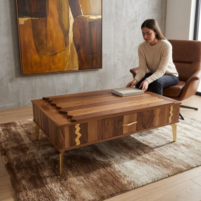Tavolino da salotto Design Tavoli Tavolini Mobili Tavolo Tavolino in legno