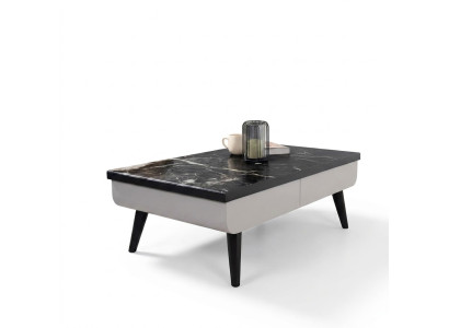 Tavolino da salotto tavolino soggiorno in legno tavoli ausiliari stile italiano grigio