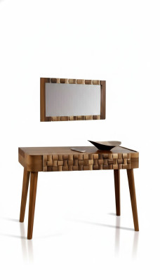 Tavolo console Comò Mobili Stile Consolle Tavolo da toeletta Stile Italiano Marrone