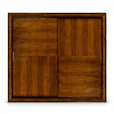 Armadio in legno marrone Design di mobili di lusso Armadi a ante scorrevoli Nuovi