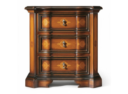 Comodino classico Marrone Tavolino di servizio Design Comodino Comodino Mobili