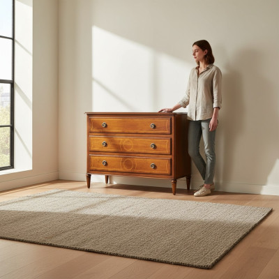 Mobili italiani armadietto alto con cassetti credenza comodini legno nuovo comò nuovo