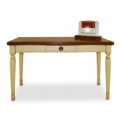 Tavoli consolle di lusso bianchi Design del cassettone in legno della tavola bianca Nuovo