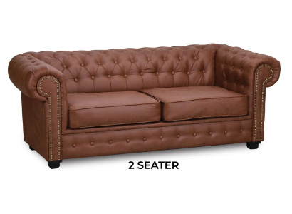 Divano Chesterfield in tessuto grigio, divani per il soggiorno, divano, cuscini per seduta, mobili.
