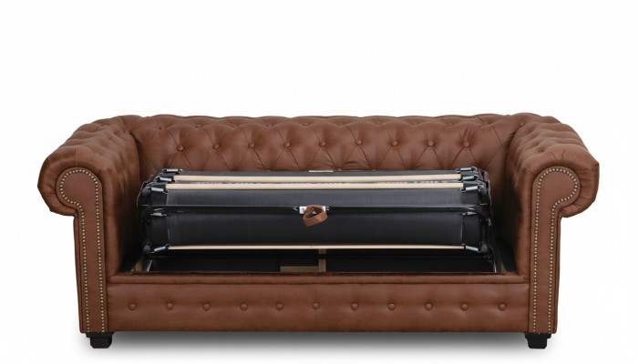 Divano letto Chesterfield con funzione letto divano imbottito mobili divano.