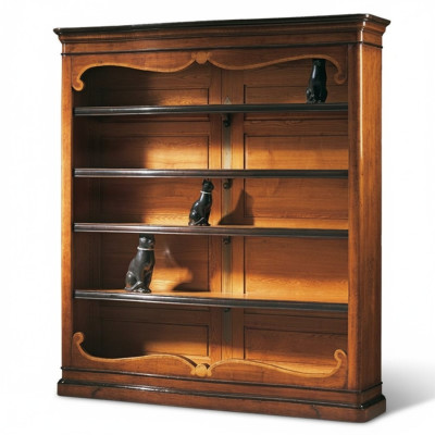 Massiccio scaffale libreria in legno armadio Mobili italiani Armadi Scaffali Nuovi