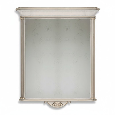 Cornice specchio classica Beige specchio da parete Mobili di stile italiano