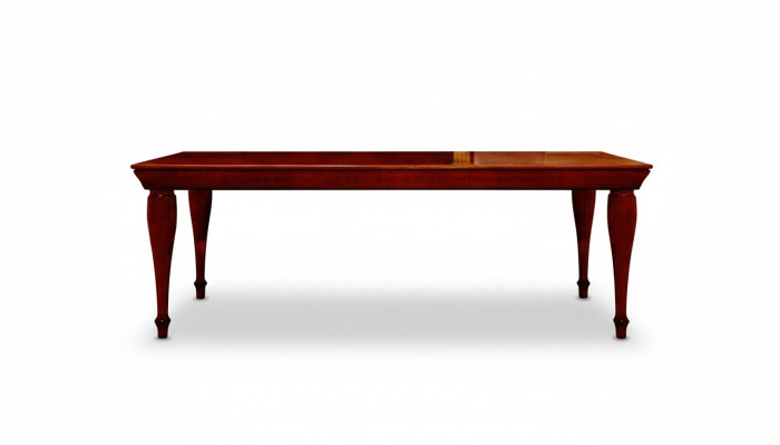 Tavolo di lusso in legno marrone Tavoli da pranzo Tavolo da pranzo Design italiano Nuovo  Tavolo di lusso in legno marrone Tavoli da pranzo Tavolo da pranzo Design italiano Nuovo