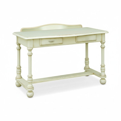 Scrivania Tavolo da computer Ufficio Tavoli Tavolo Legno Pratico 2 cassetti Mobili