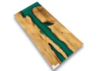 tavolo tavolo da pranzo tavoli resina epossidica design massiccio mobili 200x91 legno reale resina epossidica