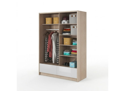 Mensole multifunzionali Armadio Scaffale Armadio Guardaroba Armadietti 150 cm NuovoGuardaroba.