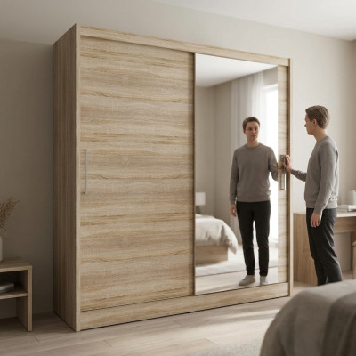 Ripiani multiuso Armadio scaffale 180cm Armadio Armadio guardaroba Guardaroba Nuovo