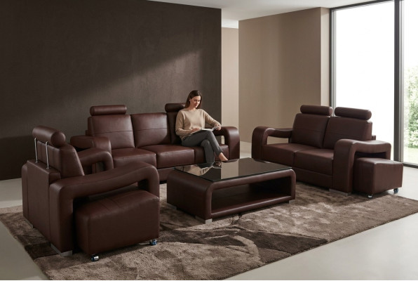 Set di divani in pelle con USB, divani imbottiti, divani di lusso, nuovo soggiorno 3 posti + 2 posti + 1 posto.   Set di divani in pelle con USB, divani imbottiti, divani di lusso, nuovo soggiorno 3 posti + 2 posti + 1 posto.