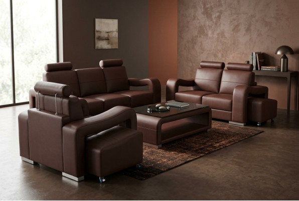 Set di divani in pelle con USB, divani imbottiti, divani di lusso, nuovo soggiorno 3 posti + 2 posti + 1 posto.   Set di divani in pelle con USB, divani imbottiti, divani di lusso, nuovo soggiorno 3 posti + 2 posti + 1 posto.