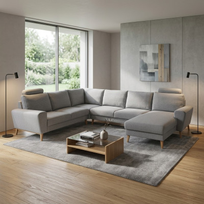 Divano a forma di L con funzione letto angolare divano divani divani divani divani a L