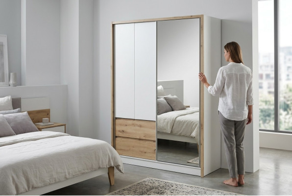 Mensole multifunzionali Armadio Scaffale Armadio Armadio guardaroba Nuovo 180cm
