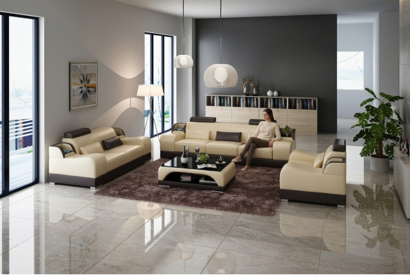 Sofà set divano divano set 3+2+1 completo set moderno nuovo soggiorno divano