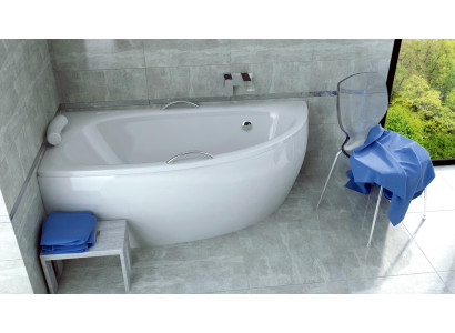 Vasca da bagno angolare 150*70 cm Vasca angolare in acrilico Vasca da bagno Decorativa Vasca da bagno angolare