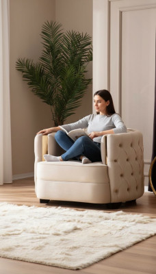Salotto Poltrona di lusso Moderno Singolo Design Chesterfield 1 posto Mobili Italiani