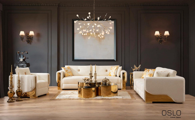 Divano a tre posti imbottito design moderno Divano a tre posti Nuovo arredamento salotto