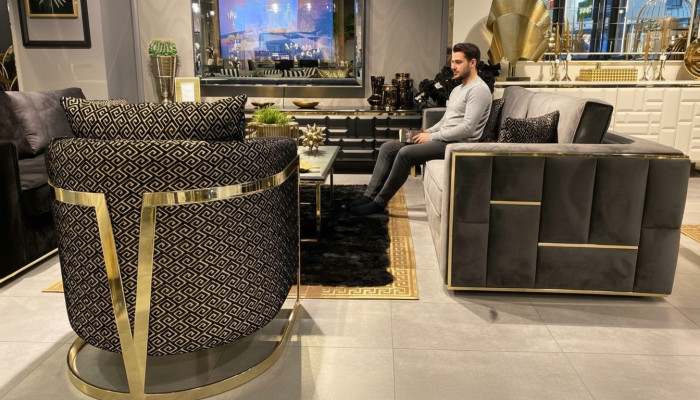 Design poltrona lusso classica moderna reclinabile tessuto 1 posto divano.
