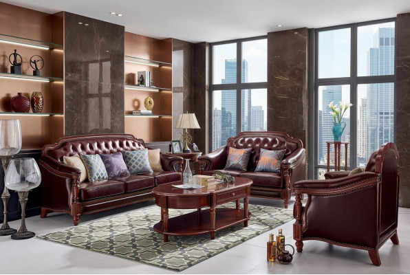 Divano 3+2+1 posti in tessuto design set divani classici.