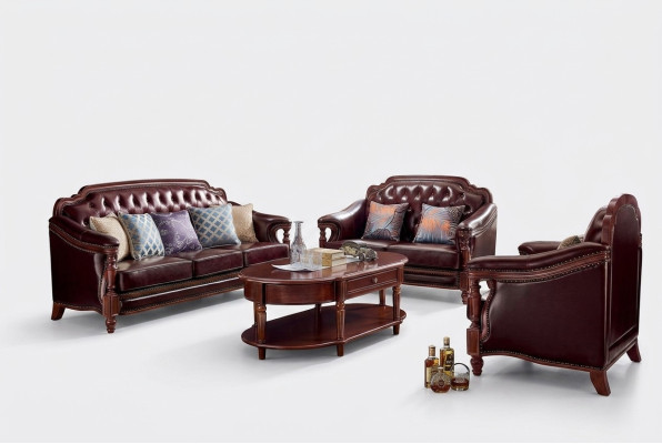 Divano 3+2+1 posti in tessuto design set divani classici.