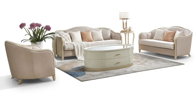 Classico set di divani divano imbottito, divano design mobili.