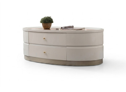 Tavolo da caffè Tavolini da salotto in legno design bianco.