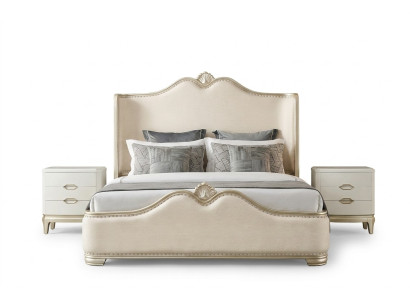 Letto di lusso, letti in legno, telaio letto bianco, letto matrimoniale, letti matrimoniali.