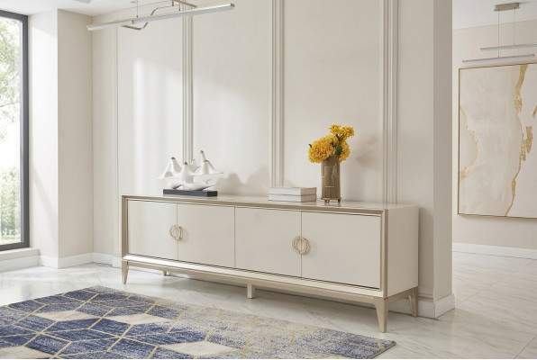 Mobiletto in legno credenza mobile comò credenza credenza bianca buffet.