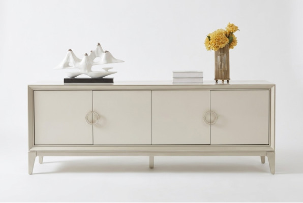Mobiletto in legno credenza mobile comò credenza credenza bianca buffet.