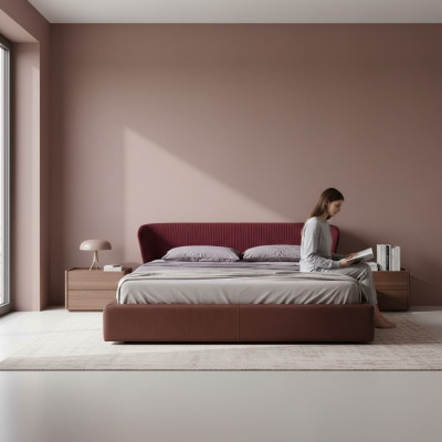 Design letto Letti di lusso Arredamento camera da letto Prianera Mobili italiani