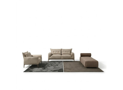 Set di lusso divano set 2 + 1 posti divano divani poltrone in pelle 2 pezzi PRIANERA  Set di lusso di divani, 2 posti + 1 posti, divani poltrone in pelle, 2 pezzi PRIANERA