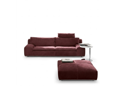 Pouf Poggiapiedi Mobili da soggiorno di lusso Design imbottito Mobili italiani Nuovo