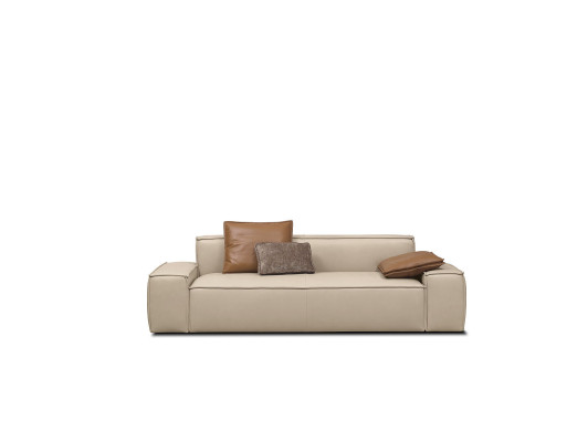 Set di divani di lusso: divani poltrone 311 posti design moderno beige.