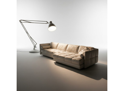 Divano in pelle design angolare con penisola divano angolare sedile angolo a L Set di divani Nuovo