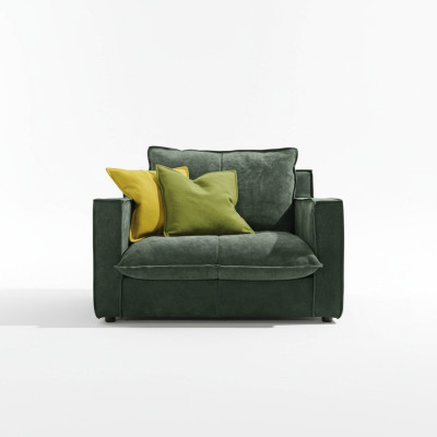 Poltrona imbottita Mobili Relax Design Mobili Verde Lounge Lusso Monoposto Prianera