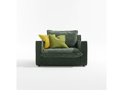 Poltrona imbottita Mobili Relax Design Mobili Verde Lounge Lusso Monoposto Prianera