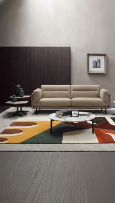 Divano a tre posti di lusso divani a tre posti Mobili moderni Divano beige