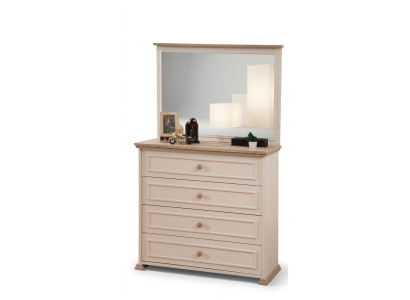 Comò con specchio Luxus console Comodini Camera da letto Camera dei bambini