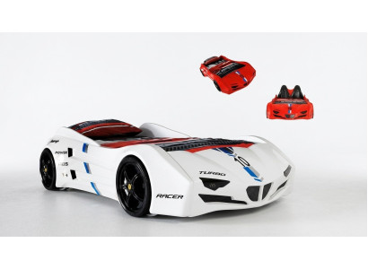 Auto da corsa Letto con materasso Letto per bambini Cameretta Arredi Mobili Nuovo