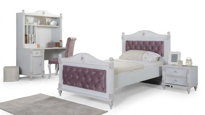 Letto Struttura letto Camera per ragazzi Camera per bambini Legno moderno Letti Nuovi