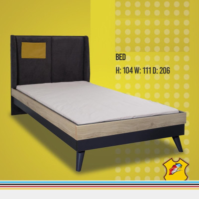 Camera dei bambini di design Comodino Camera da letto Letto Armadio 3 pezzi